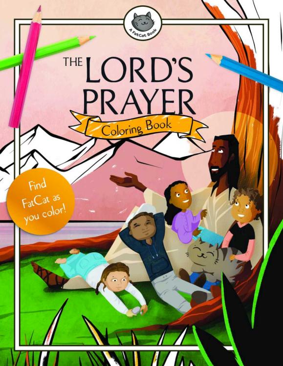 Lords Prayer Coloring Book