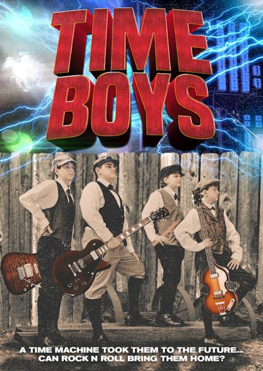 Time Boys : A Time Machine Took Them To The Future Can Rock N Roll Bring Th (DVD