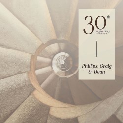 30th Anniversary Collection Phillips Craig And Dean