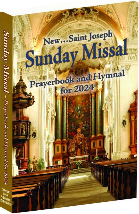 Saint Joseph Sunday Missal Prayerbook And Hymnal For 2024 American Edition