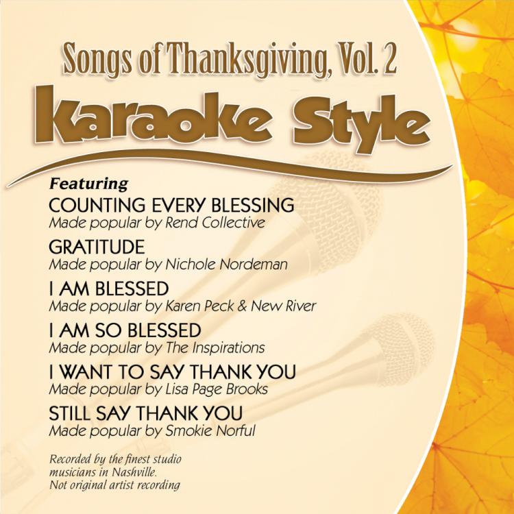 Songs Of Thanksgiving 2