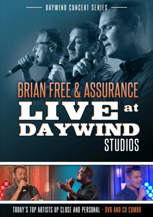 Live At Daywind Studios Brian Free And Assurance DVD And CD Combo (DVD)