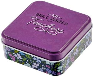 101 Bible Verses For Teachers Scripture Cards In A Tin