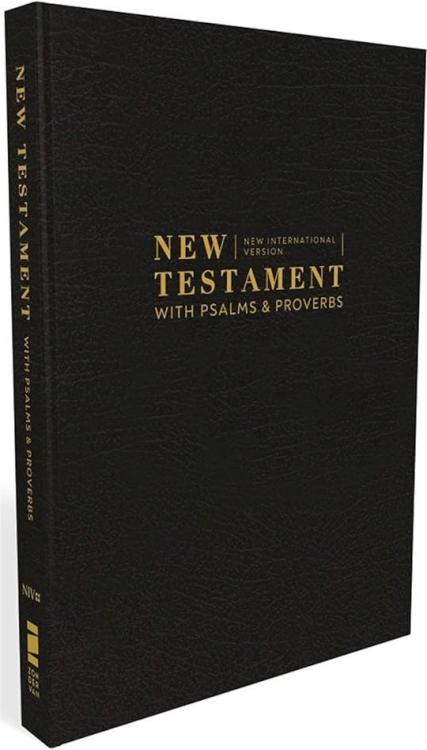 New Testament With Psalms And Proverbs Pocket Size Comfort Print