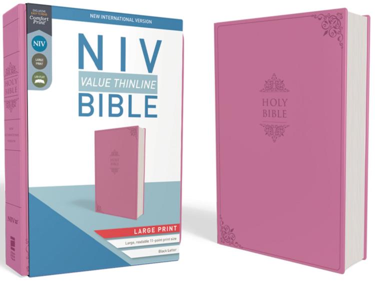 Value Thinline Bible Large Print Comfort Print