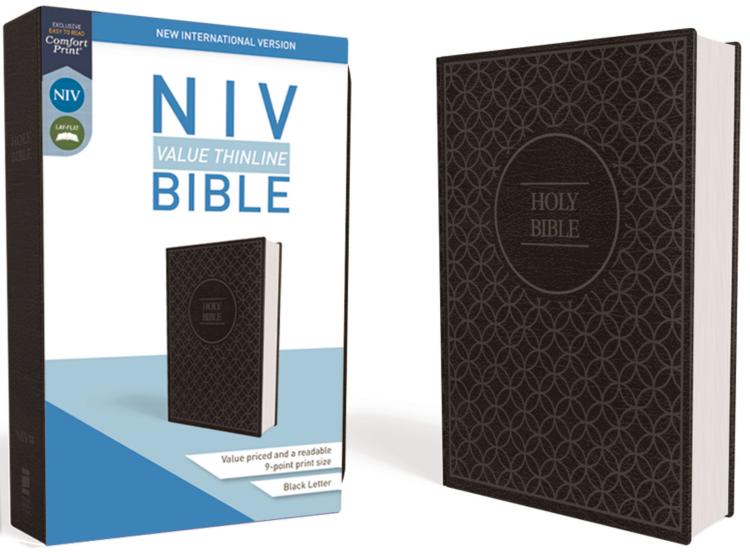 Value Thinline Bible Comfort Print