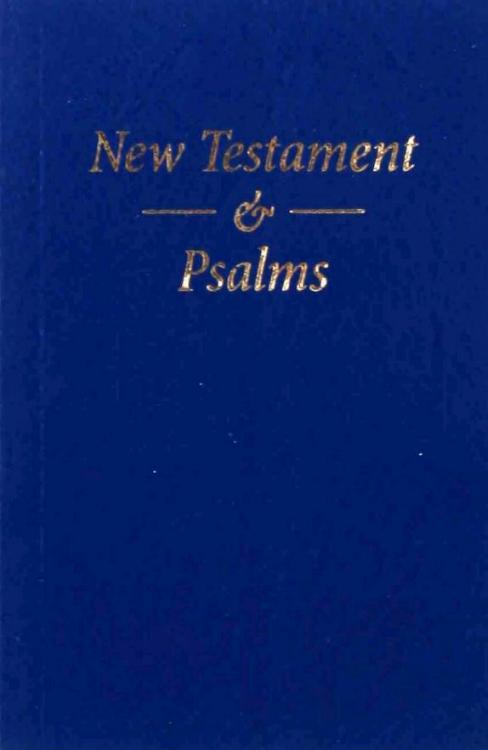 Pocket New Testament And Psalms