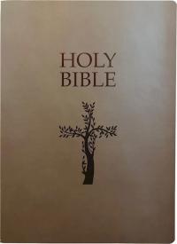 KJVER Cross Design Bible Large Print