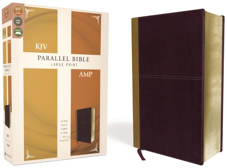 KJV Amplified Parallel Bible Large Print