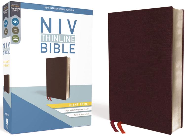 Thinline Bible Giant Print Comfort Print