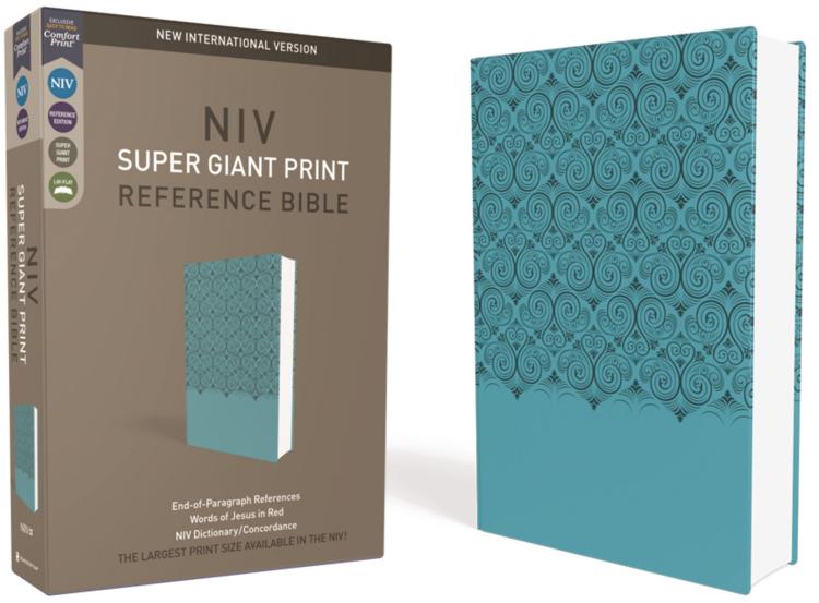 Super Giant Print Reference Bible Comfort Print