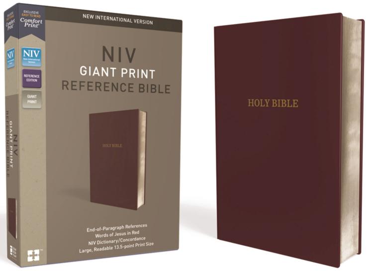 Reference Bible Giant Print Comfort Print