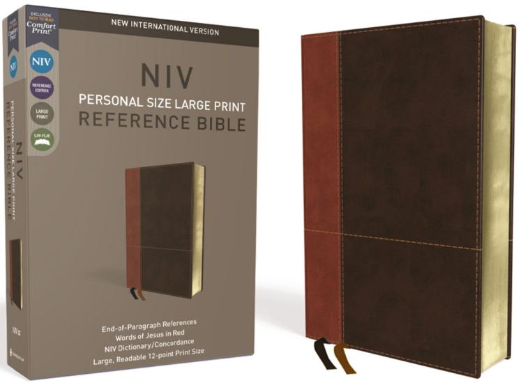 Personal Size Reference Bible Large Print Comfort Print