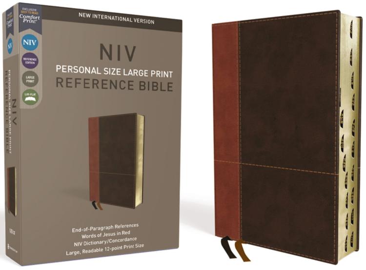 Personal Size Reference Bible Large Print Comfort Print