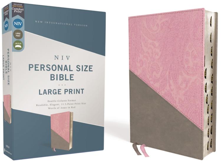 Personal Size Bible Large Print Comfort Print