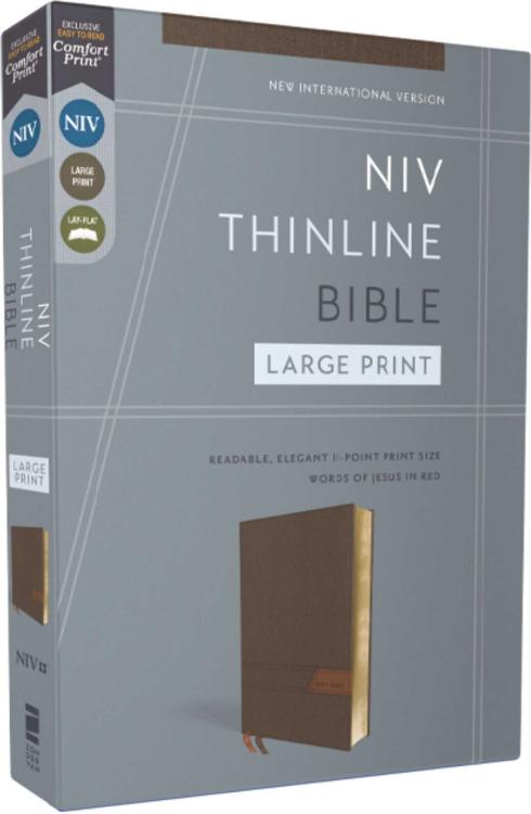 Thinline Bible Large Print Comfort Print