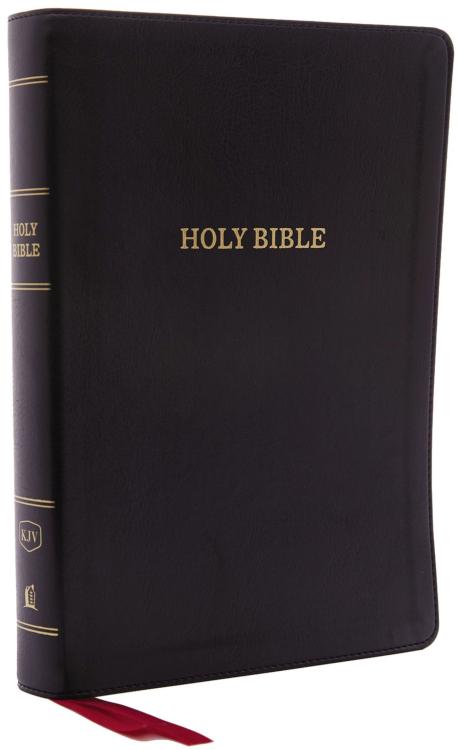 Giant Print Center Column Reference Bible Comfort Print