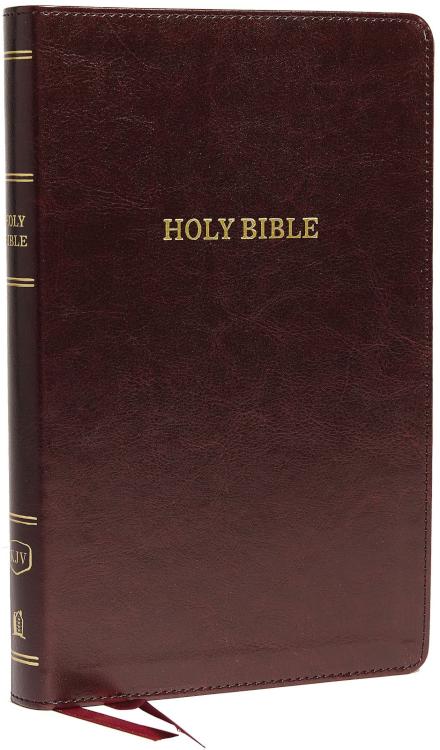 Deluxe Thinline Reference Bible Comfort Print