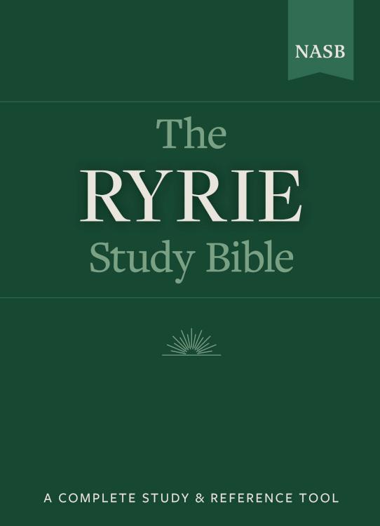 Ryrie NASB Study Bible