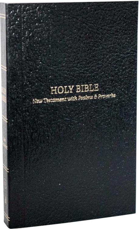 Pocket New Testament With Psalms And Proverbs Comfort Print