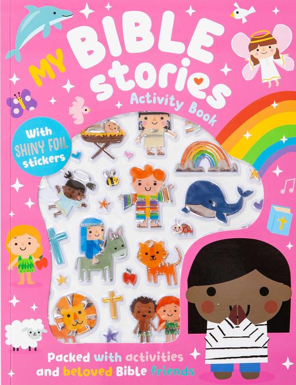 My Bible Stories Activity Book Pink