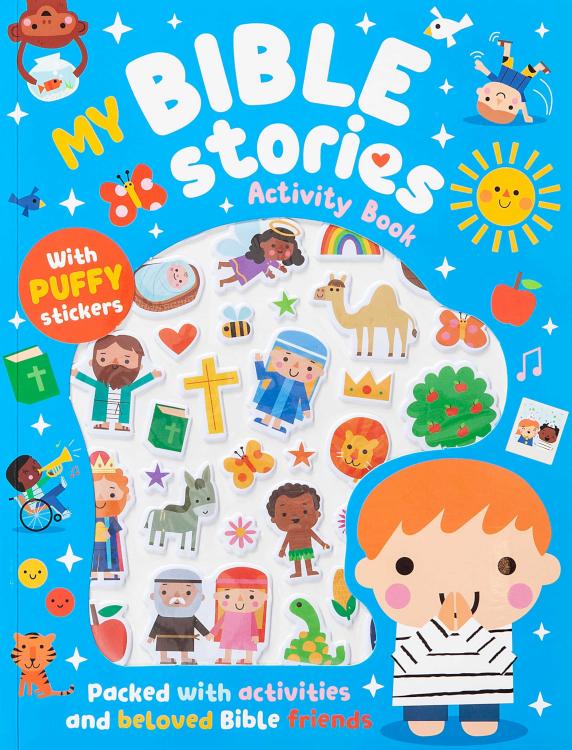 My Bible Stories Activity Book Blue