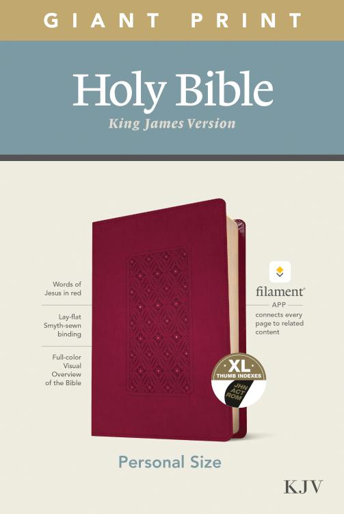 Personal Size Giant Print Bible Filament Enabled Edition