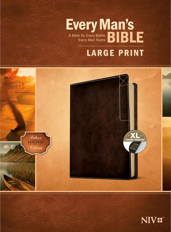 Every Mans Bible Large Print Deluxe Explorer Edition