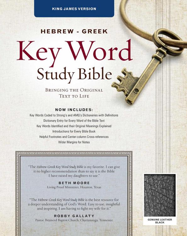 Hebrew Greek Key Word Study Bible