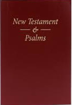 Pocket New Testament And Psalms