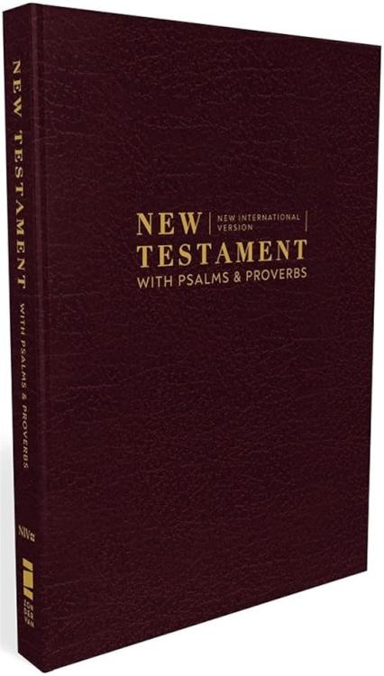 New Testament With Psalms And Proverbs Pocket Size Comfort Print