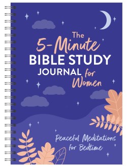 5 Minute Bible Study Journal For Women Peaceful Meditations For Bedtime