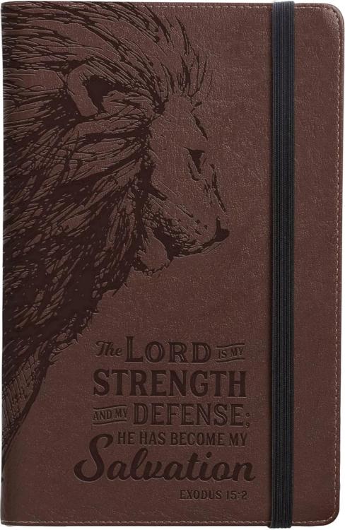 Lord Is My Strength And Defense Ex 15:2 Notebook