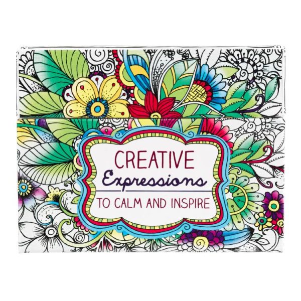 Creative Expressions To Calm And Inspire Coloring Cards