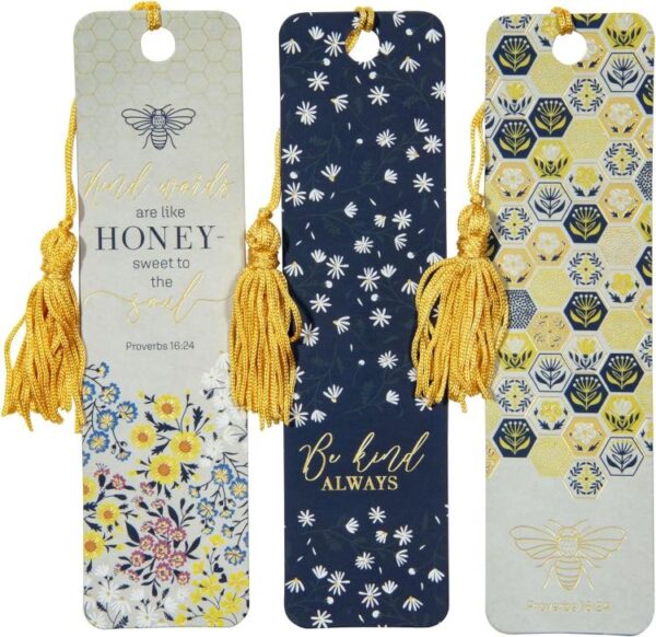 Kind Words Are Like Honey Bookmark Set Proverbs 16:24