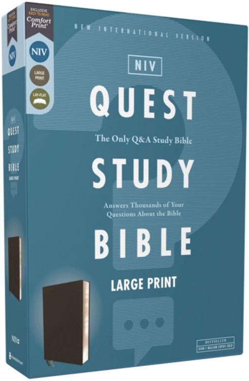 Quest Study Bible Large Print Comfort Print