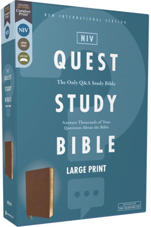 Quest Study Bible Large Print Comfort Print