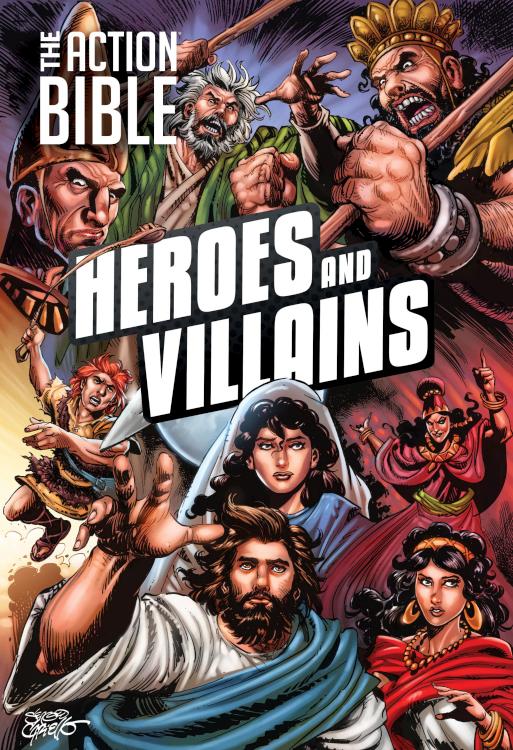 Action Bible Heroes And Villains