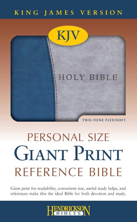 Personal Size Giant Print Reference Bible