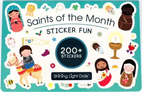 Saints Of The Month Sitcker Fun