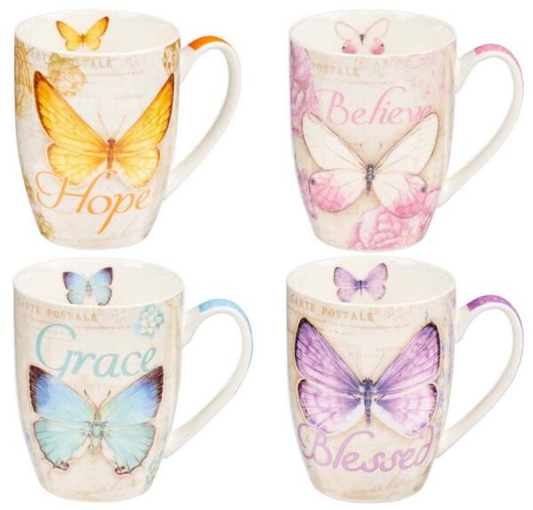 Butterfly Blessings Mug Set