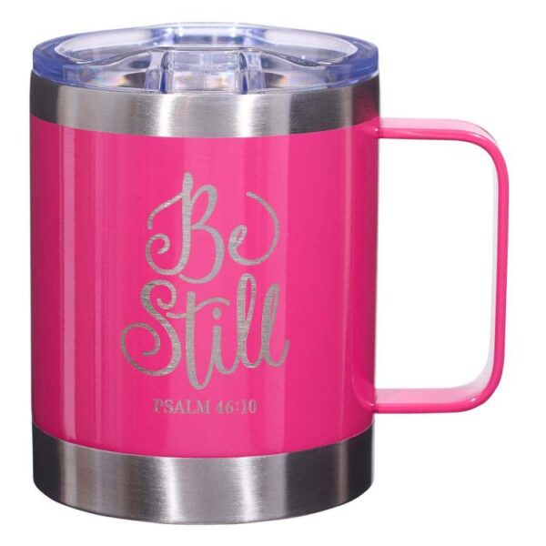 Be Still Camp Style Stainless Steel Psalm 46:10