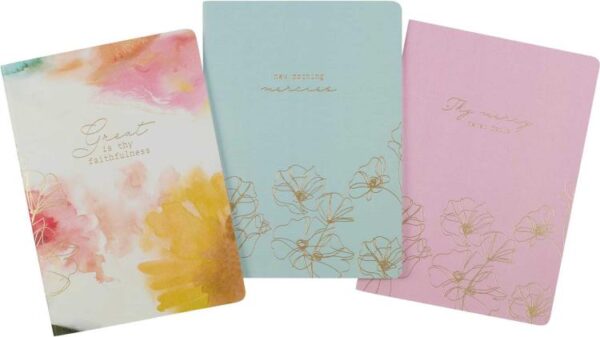 Great Is Thy Faithfulness Notebooks Set Of 3