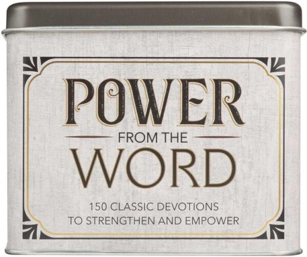 Power From The Word Cards In Tin