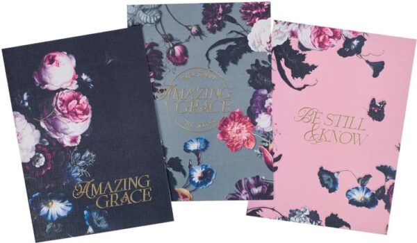 Amazing Grace Notebook Set Of 3