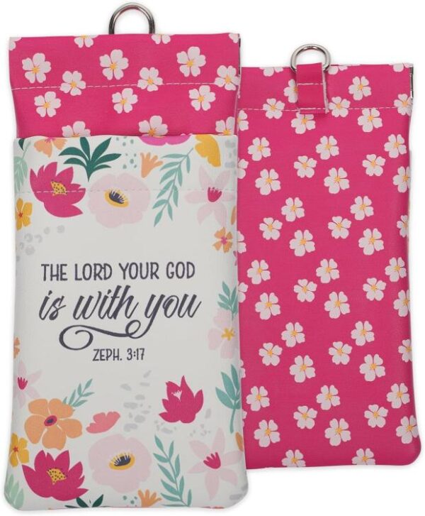 Lord Your Goe Is With You Eyeglass Case Zeph 3:17