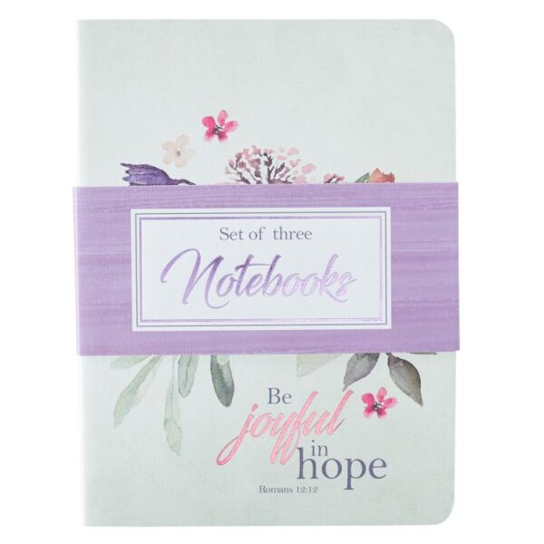 Be Joyful In Hope Notebook Set