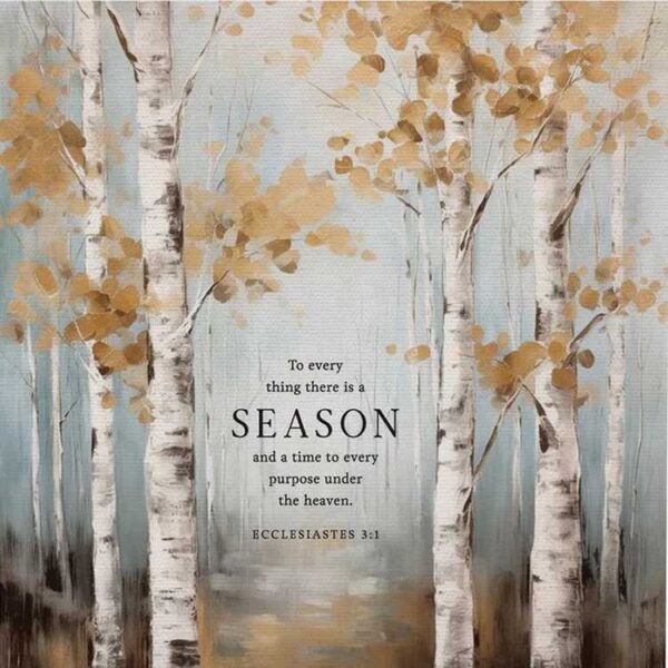 To Everything There Is A Season