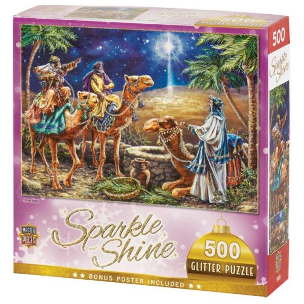 3 Magi 500 Piece Glitter (Puzzle)