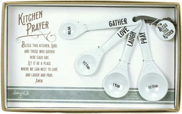 Kitchen Prayer Measuring Spoons